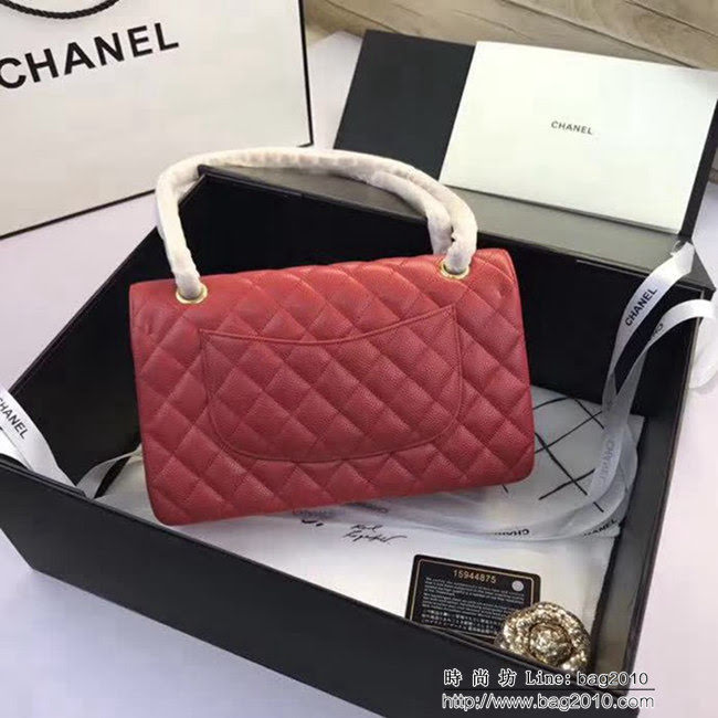 香奈兒CHANEL 升級版A1112全新經典小羊皮金銀鏈條單肩斜挎包 DSC1745
